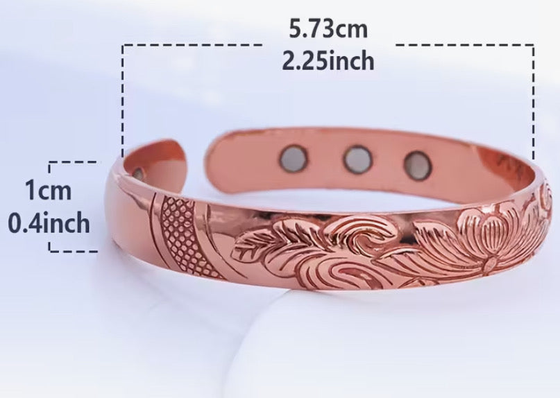 Adjustable Copper Bracelet 100% Copper